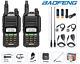 1/2x Baofeng Uv9r Pro Vhf Uhf Walkie Talkie Dual-band Ham Handheld Two-way Radio