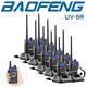 10 Pack Baofeng Uv-5r Vhf/uhf Dual Band Fm Ham Two Way Radio Walkie Talkie