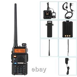 10 Pack Baofeng UV-5R VHF/UHF Dual Band FM Ham Two Way Radio Walkie Talkie