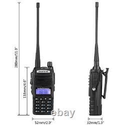10 x Baofeng UV-82 UHF Two-way Radio 420-450MHz Dual-Band Ham Walkie Talkies