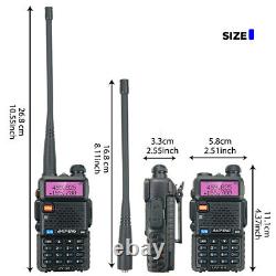 10PC BAOFENG UV-5R VHF/UHF Dual Band Two Way Ham Radio Walkie Talkie Transceiver