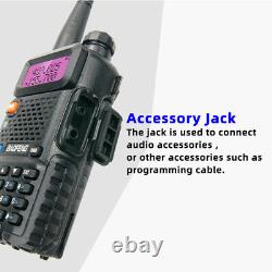 10PC BAOFENG UV-5R VHF/UHF Dual Band Two Way Ham Radio Walkie Talkie Transceiver