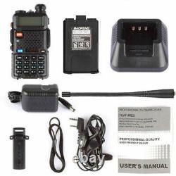 10PC Baofeng UV-5R VHF UHF Dual-Band FM 5W Portable Two-way Radio Walkie Talkie