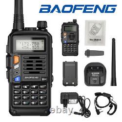 10X Baofeng UV-S9 PLUS VHF/UHF 2m/70cm Dual Band DTMF FM Ham Two Way Radio Black