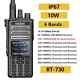 10w Air Band Walkie Talkie Full Band Amateur Ham 199ch Ht Noaa Fm Uhf Vhf Satcom