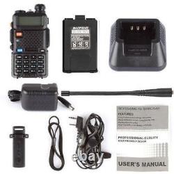 10x BAOFENG UV-5R LCD VHF UHF 144-148/420-450Mhz Radio Dual Band Walkie Talkie