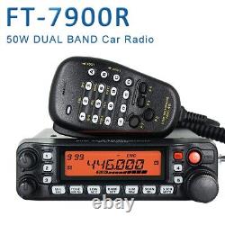 144MHZ / 430MHZ YAESU FT-7900R 50W Dual Band FM Transceiver Mobile Radio UHF VHF