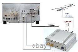 144mhz to 28mhz ASSEMBLED Transverter HD for FLEX RADIO VHF UHF 15Wt conwerter