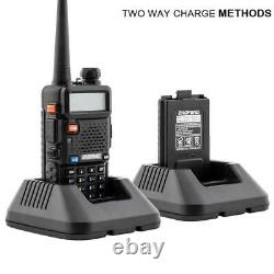20x BAOFENG UV-5R LCD VHF UHF 144-148/420-450Mhz Radio Dual Band Walkie Talkie