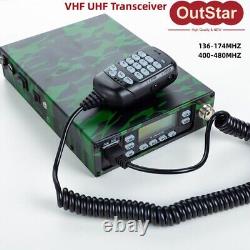 25W 10-30KM 2-Band Mobile Radio VHF UHF Transceiver 136-174MHZ400-480MHZ V-T5S