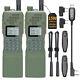 2pcs Baofeng Ar-152 12000mah Vhf/uhf Walkie Talkie Long Range Two Way Ham Radios