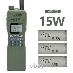 2pcs Baofeng Ar-152 12000mah Vhf/uhf Walkie Talkie Long Range Two Way Ham Radios