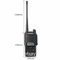 3x Baofeng Uv-9r Plus Ip67 Waterproof Uhf/vhf Walkie Talkies Long Range Fm Radio