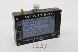 4.3 Display Mini1300 0.1-1300MHz HF VHF UHF ANT SWR Antenna Analyzer with Battery