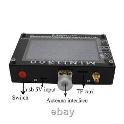 4.3 Display Mini1300 0.1-1300MHz HF VHF UHF ANT SWR Antenna Analyzer with Battery