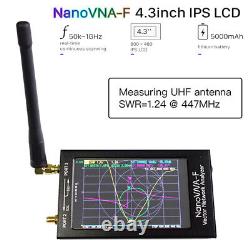 4.3 lcd Nano VNA-F Nanovna VHF UHF Vector VNA HF Antenna Analyzer 50kHz-1000MHz