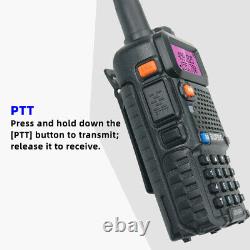 4PC BAOFENG UV-5R VHF/UHF Dual Band Two Way Ham Radio Walkie Talkie Transceiver