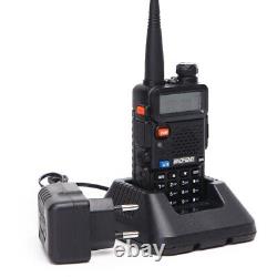 4PCS BaoFeng UV-5R Walkie Talkie VHF/UHF136-174Mhz&400-520Mhz Dual Band Radio