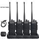 4pack Retevis Rt29 Vhf136-174mhz Walkie Talkies 3200mah Two Way Radios +usb