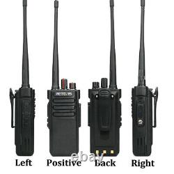 4Pack Retevis RT29 VHF136-174MHz Walkie Talkies 3200mAh Two Way Radios +USB