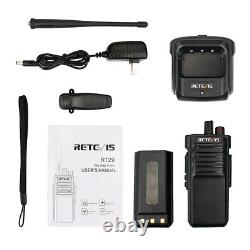 4Pack Retevis RT29 VHF136-174MHz Walkie Talkies 3200mAh Two Way Radios +USB