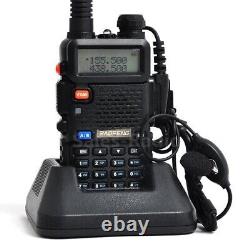 5Pcs BaoFeng UV-5R 5W Walkie Talkie Dual Band VHF/UHF Two-Way Radios Transceiver