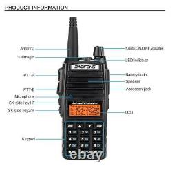5xBaofeng UV-82 Dual Band UHF/VHF 144-148/420-450MHz Two-Way Radio Communication
