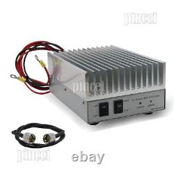 60W UHF/VHF Dual Band Power Amplifier 420-460MHz 130-170MHz Ham Radio Amplifier