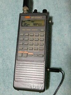 AOR AR 1000XLT SCANNER RADIO RECEIVER HANDHELD HF VHF UHF 0.5-1300 MHz + AIR