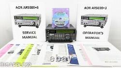 AOR AR5000+3 Receiver Scanner AM / AML / AMU /HF / FM / VHF / UHF. 01 2600MHz
