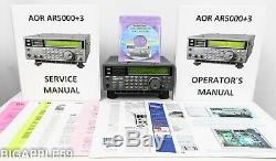 AOR AR5000U+3 Scanner Radio Receiver AM FMw FMn CW SSB SAM SAL SAH. 01 2600MHz