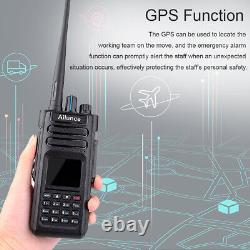 Ailunce HD1 GPS IP67 Ham Walkie Talkies 3200mAh VHF/UHF Ham Radios Outddor