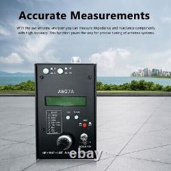 Antenna Analyzer HF +UV Multiband HF/VHF/UHF AW07A SWR 1.5-490MHZ Measure tool