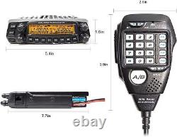 AnyTone Dual Band Mobile Transceiver VHF/UHF Transmitter Vehicle Radio AT-5888UV