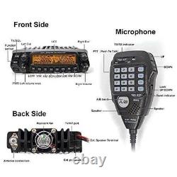 Anytone AT-5888UVIII Tri-band 144/220/ 440 MHz Mobile Radio HI power remote face