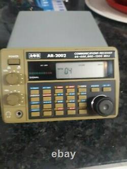 Aor Ar2002 Receiver 25-550 + 800-1300mhz + Ac Adapter