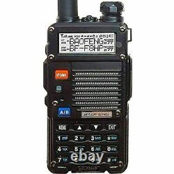 BAOFENG BF-F8HP (UV-5R 3rd Gen) 8-Watt Dual Band Two-Way Radio 136-174MHz VHF &