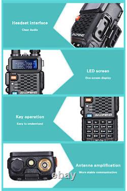 BF-F8+ Walkie Talkie UHF/VHF Dual Band 136-174&400-520MHz 2 Way Radio