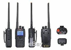 BTECH DMR-6X2 (DMR and Analog) 7-Watt Dual Band Two-Way Radio 136-174MHz VHF