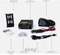 BTECH Mini UV-25X4 25 Watt Tri-Band Base, Mobile Radio VHF, 1.25M, UHF Amateur