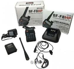 BaoFeng BF-F8HP (UV-5R 3rd Gen) 8-Watt Dual Band Two-Way Radio 136-174MHz