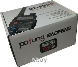 BaoFeng BF-F8HP (UV-5R 3rd Gen) 8-Watt Dual Band Two-Way Radio 136-174MHz