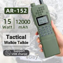 Baofeng AR-152 15W Walkie Talkie V/UHF Military Tactical Two Way Ham Radio 2Pack