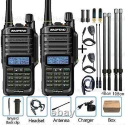 Baofeng Bf-uv-9r Plus Vhf/uhf Walkie Talkie Dual Band Handheld Two Way Radio 15w