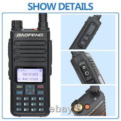 Baofeng DM-1801 DMR Digital Radio Tier 1+2 Dual Time Slot VHF UHF Radio 10Pack