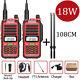 Baofeng Uv-98 Pro Uhf/vhf Walkie Talkie Long Range Two Way Ham Radio Scanner 18w