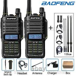 Baofeng Uv-9R Plus VHF/UHF Walkie Talkie Dual Band Handheld Two Way Radio 8W USA