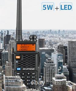 Baofeng Walkie Talkie UHF VHF Dual Band 136-174&400-520MHz High Power BF-F8+