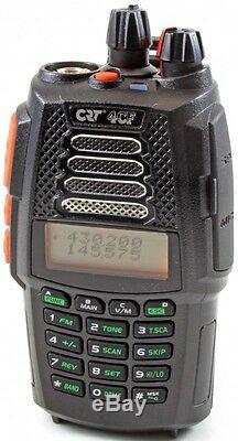CB HAND HELD HAM AIR RADIO CRT 4CF DUAL BAND VHF 144-146 UHF 430-440 MHz TX-RX