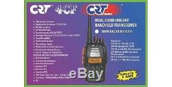 CB HAND HELD HAM AIR RADIO CRT 4CF DUAL BAND VHF 144-146 UHF 430-440 MHz TX-RX